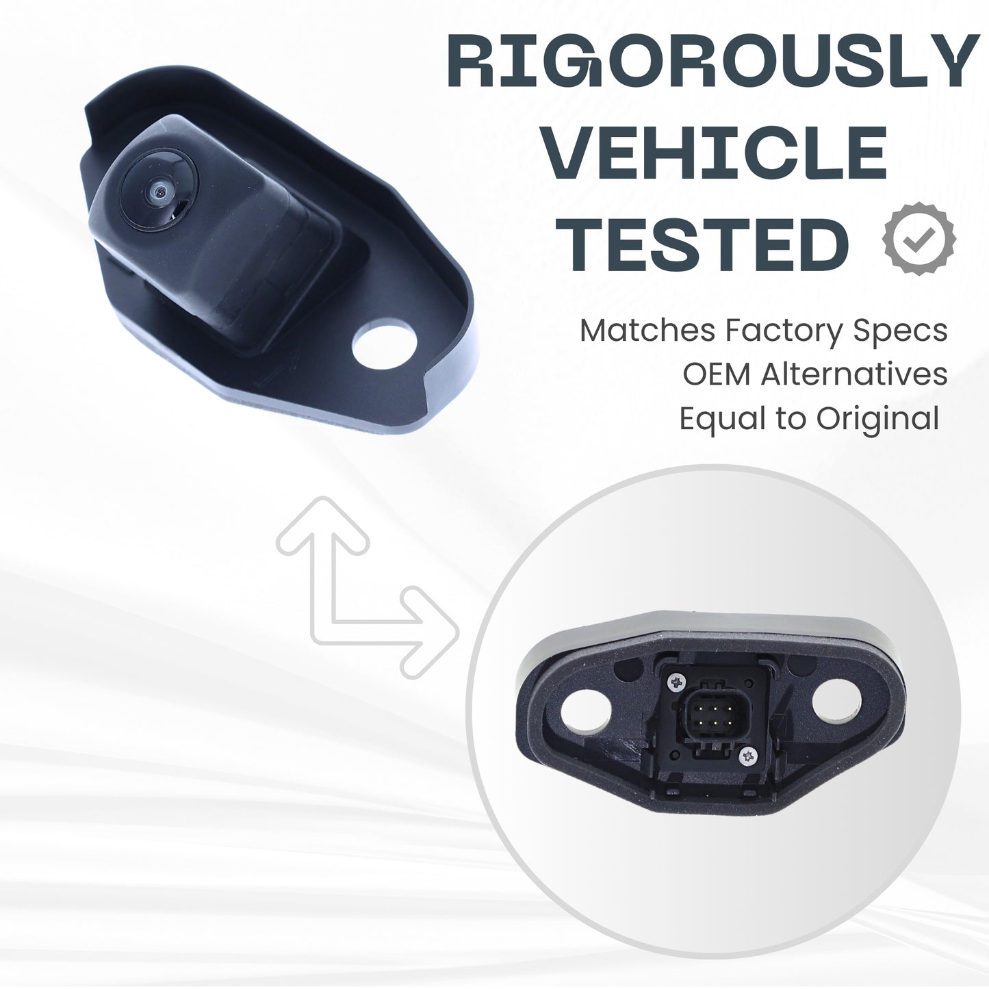 Backup Camera Replaces for 2019 2020 2021 2022 Toyota Corolla Hatchback OE Part # 8679012280 86790-12280