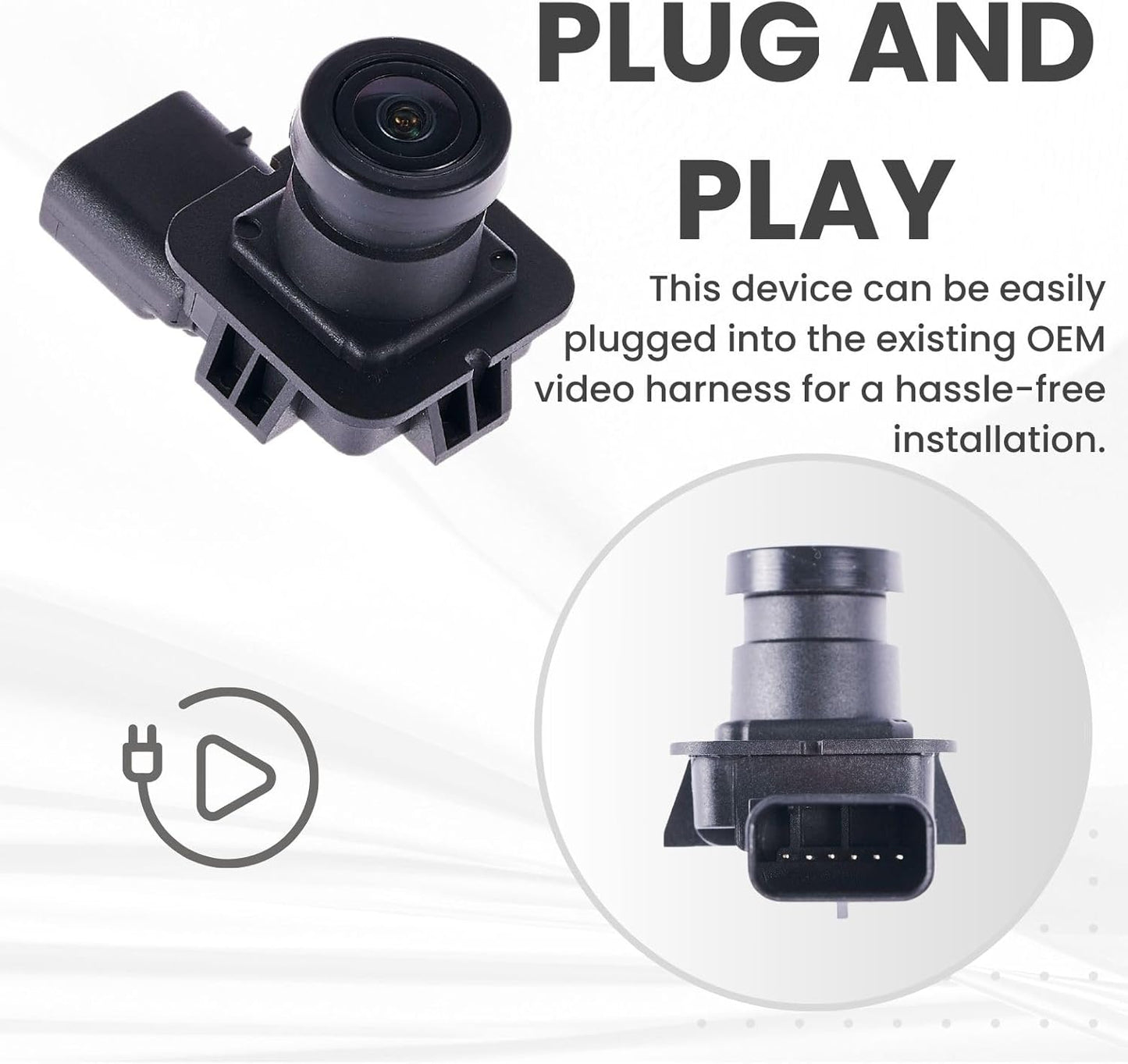 Backup Camera Replaces for 2013 2014 2015 2016 2017 2018 2019 Ford Flex