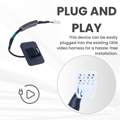 Backup Camera Replaces for 2019-2023 Nissan Altima w/AVM