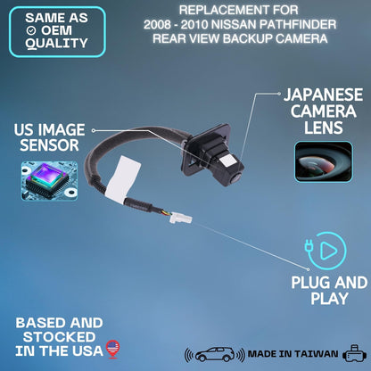 Backup Camera Replaces for 2008 2009 2010 NISSAN PATHFINDER OE Part# 28442ZS00A