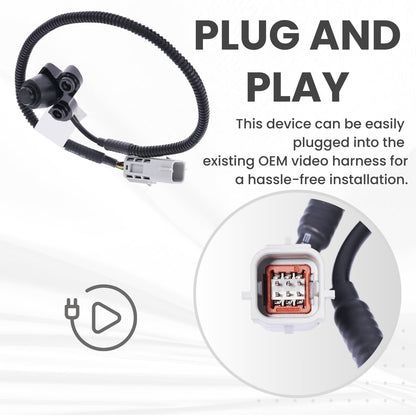 Backup Camera Replaces for 2009 2010 2011 2012 GM TRAVERSE OE Part # 15926125