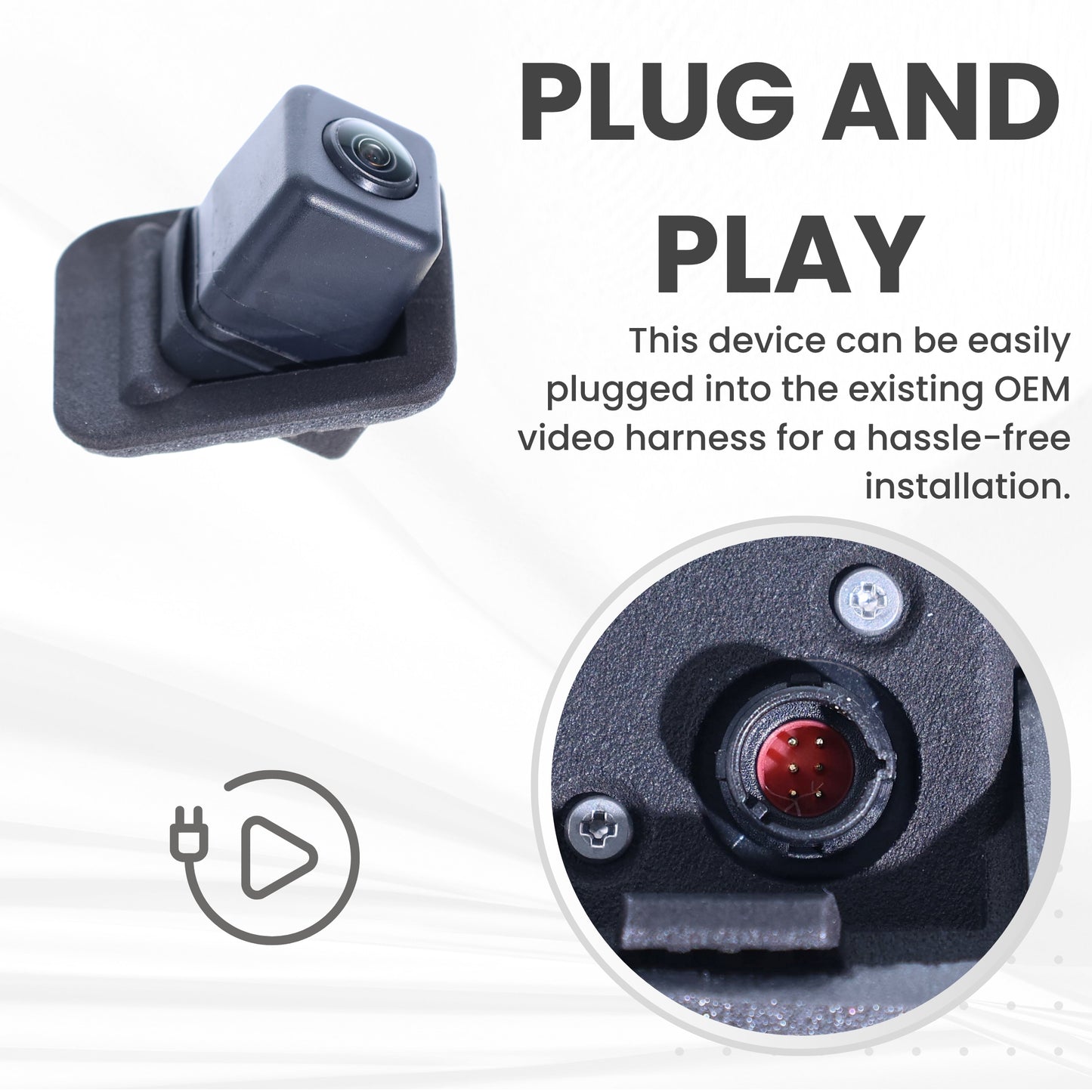 Backup Camera Replaces for Mercedes-Benz 2008-2014 CL-Class | 2008-2013 S-Class | 2010-2013 S-Class Hybrid OE Part # 221820639764 2218203397 2218206397