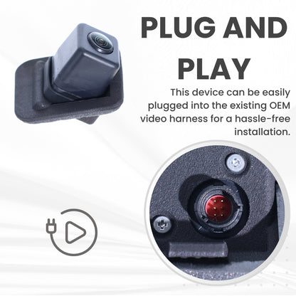 Backup Camera Replaces for Mercedes-Benz 2008-2014 CL-Class | 2008-2013 S-Class | 2010-2013 S-Class Hybrid OE Part # 221820639764 2218203397 2218206397