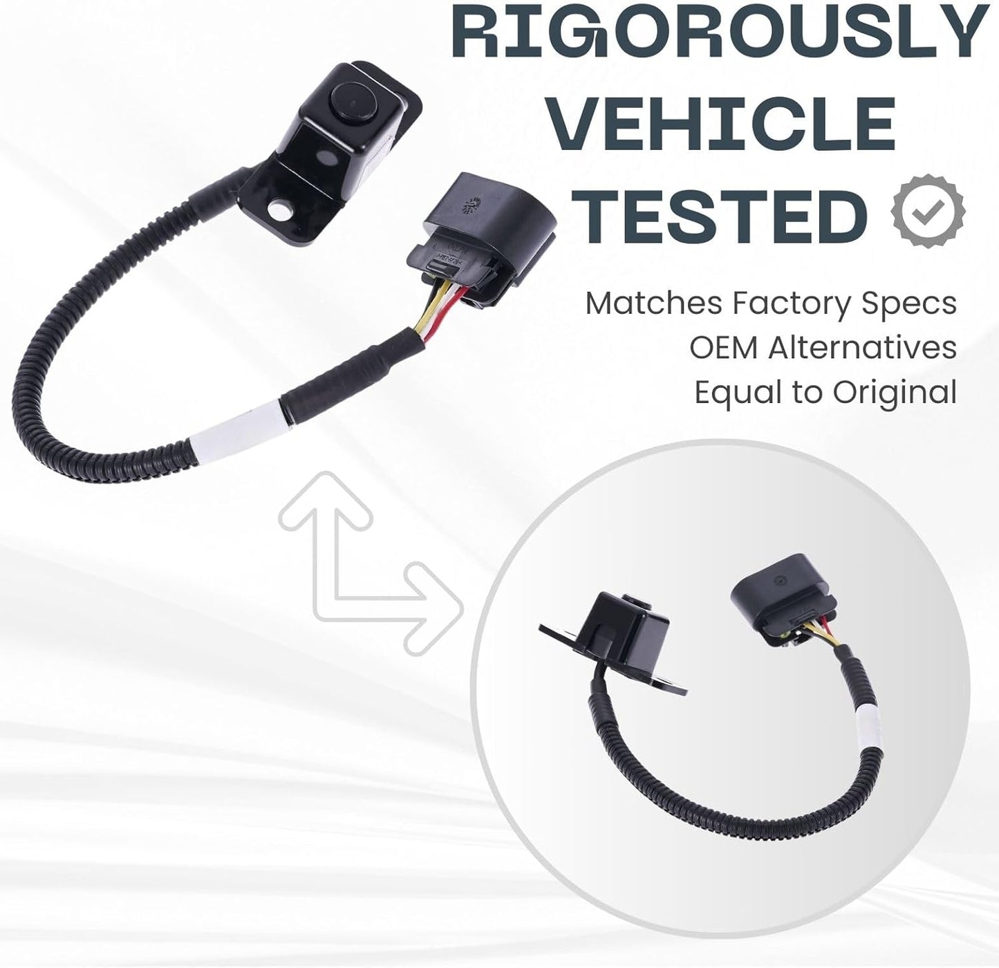 Backup Camera Replaces for 2007 2008 Cadillac Escalade Chevrolet Avalanche