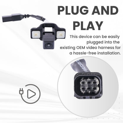 Backup Camera Replaces for 2016 2017 2018 2019 2020 2021 2022 Toyota Prius OE Part# 8679047070, 8679047030 (86790-47070, 86790-47030)