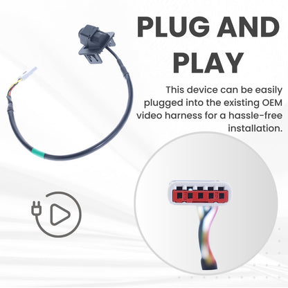 Backup Camera Replaces for 2017 2018 2019 GM ACADIA/DENALI OE Part # 23507062