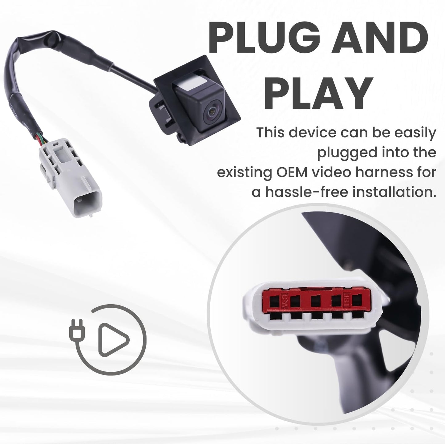 Backup Camera Replaces for 17-19 GMC ACADIA/DENALI 23132328