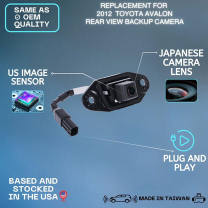 Backup Camera Replaces for 2012 TOYOTA AVALON OE Part# 8679041030