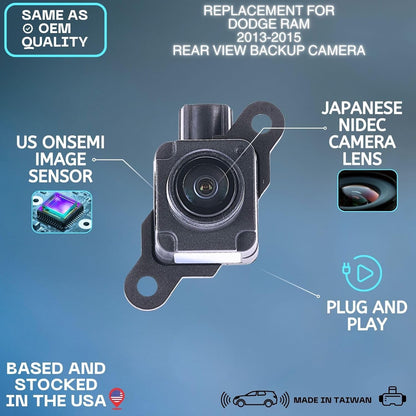 Backup Camera Replaces for 13 14 15 16 17 Dodge Viper Ram 1500 2500 SRT Viper