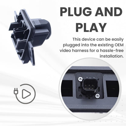 Backup Camera Replaces for 2018 2019 2020 Toyota Camry North America Built | 2018 2019 Camry Japan Built | 2018 2019 2020 2021 2022 Camry Hybrid OE Part # 8679006090 8679033180 8679006170