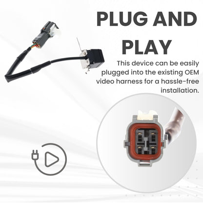 Backup Camera Replaces for 2017-2019 Isuzu D-Max P/U OE Part # 8982542860