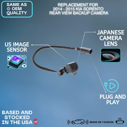 Backup Camera Replaces for 2014-2015 Kia Sorento