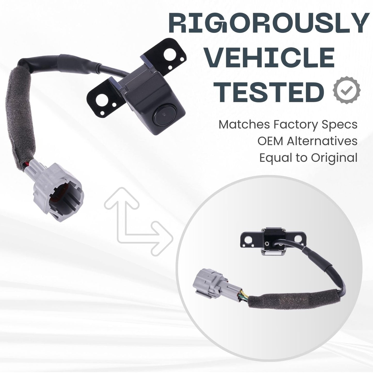 Backup Camera Replaces for 2013 2014 2015 2016 Hyundai Santa