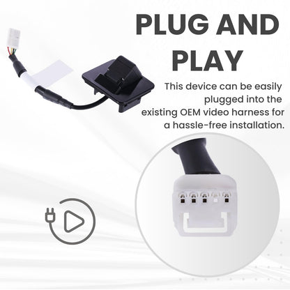 Backup Camera Replaces for 2017 2018 MAZDA 3 SEDAN OE Part# B61T67RC0 BALK67RC0