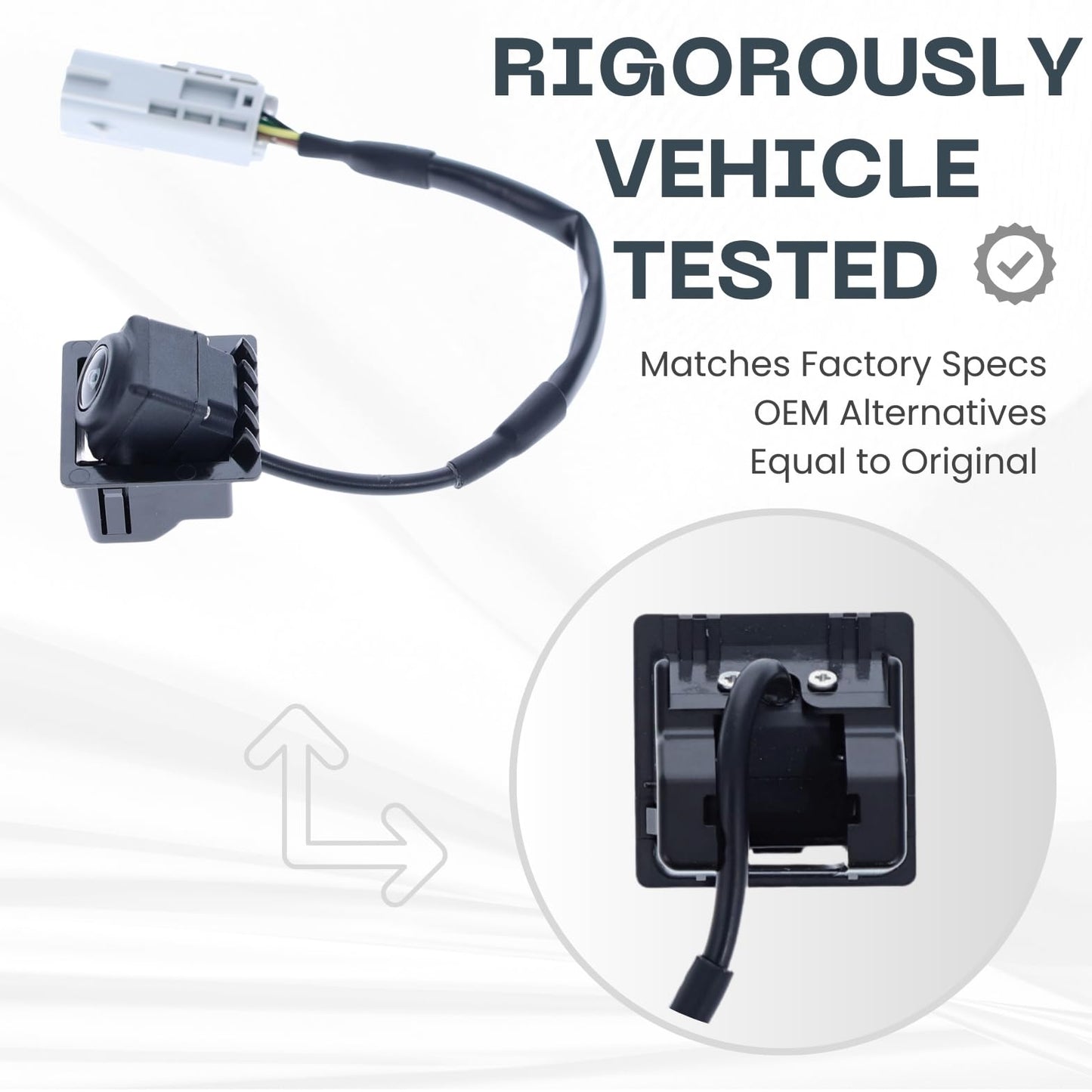 Backup Camera Replaces for 2010 2011 2012 2013 2014 2015 2016 CADILLAC SRX