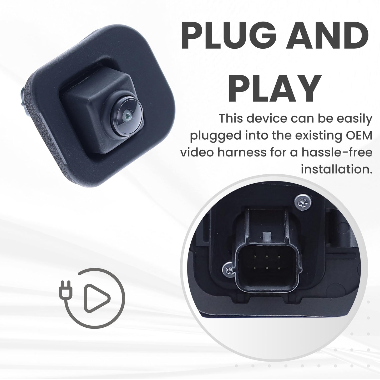 Backup Camera Replaces for 2018-2019 Nissan Sentra