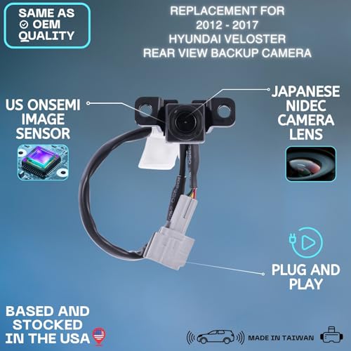 Backup Camera Replaces for 12-17 Hyundai Veloster 95760-2V002/0 95760-2V100