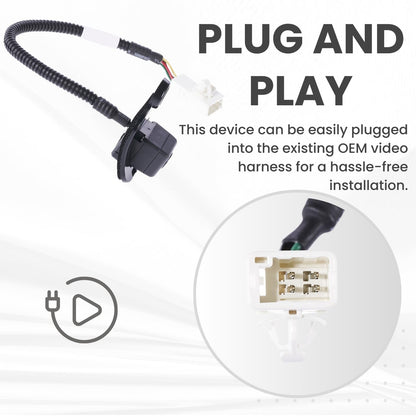 Backup Camera Replaces for 12-14 Subaru Legacy 86267AJ11B 86267AJ11A