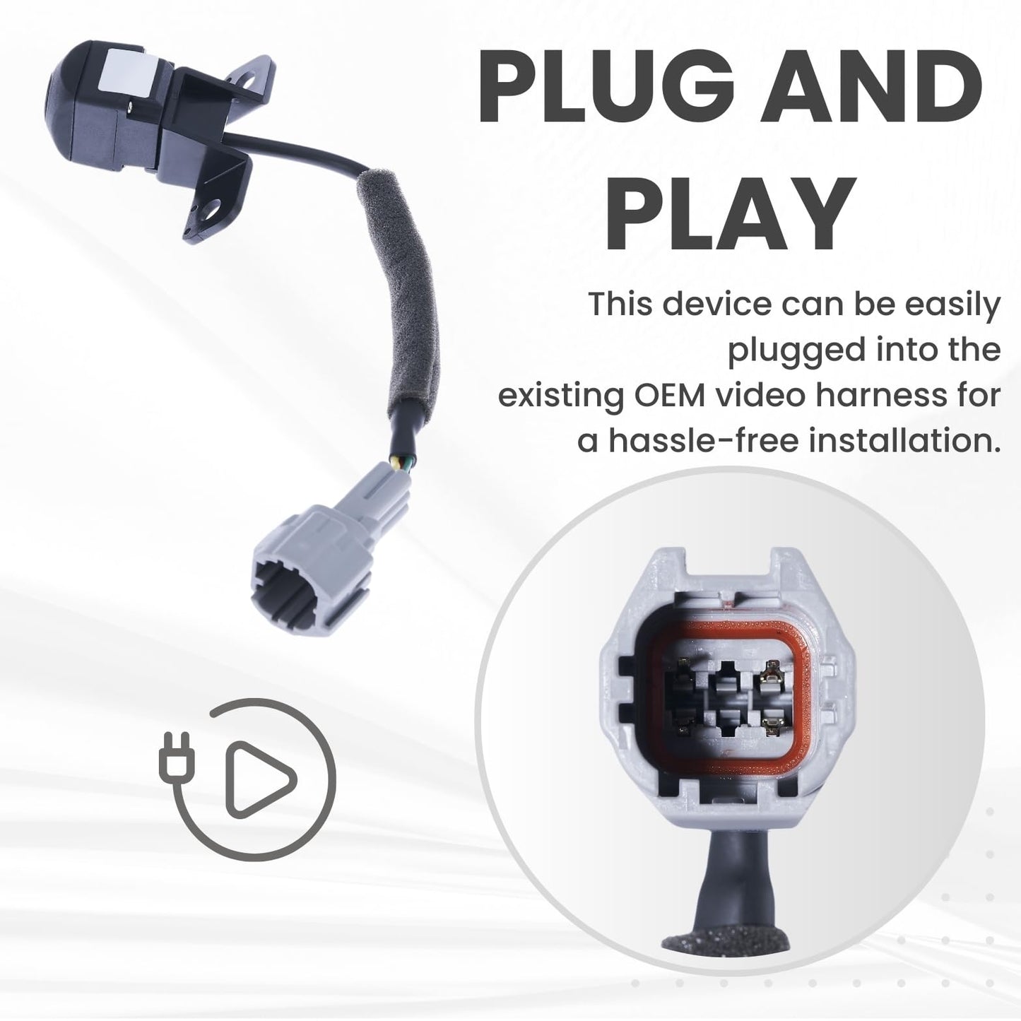 Backup Camera Replaces for 13-16 Hyundai Santa Fe Sport 95760-2W150 95760-2W150-FFF