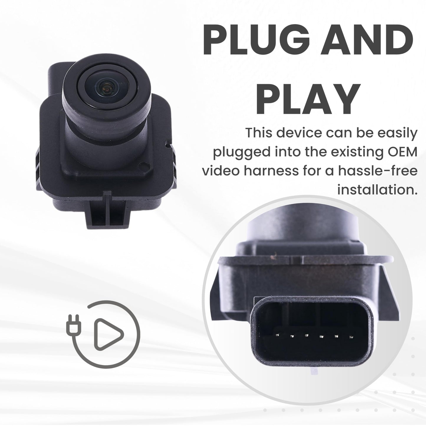 Backup Camera Replaces for 17-20 Lincoln MKZ HP5Z-19G490-A HP5T19G490AC