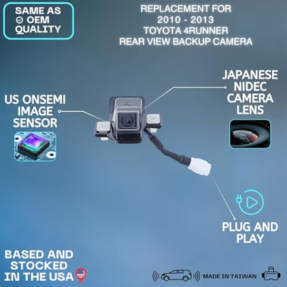 Backup Camera Replaces for 10-13 Toyota 4Runner 86790-35050
