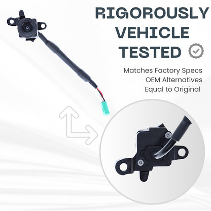 Left Side View Backup Camera Replaces for 2022 Toyota Highlander OE Part # 867900E430 86790-0E430