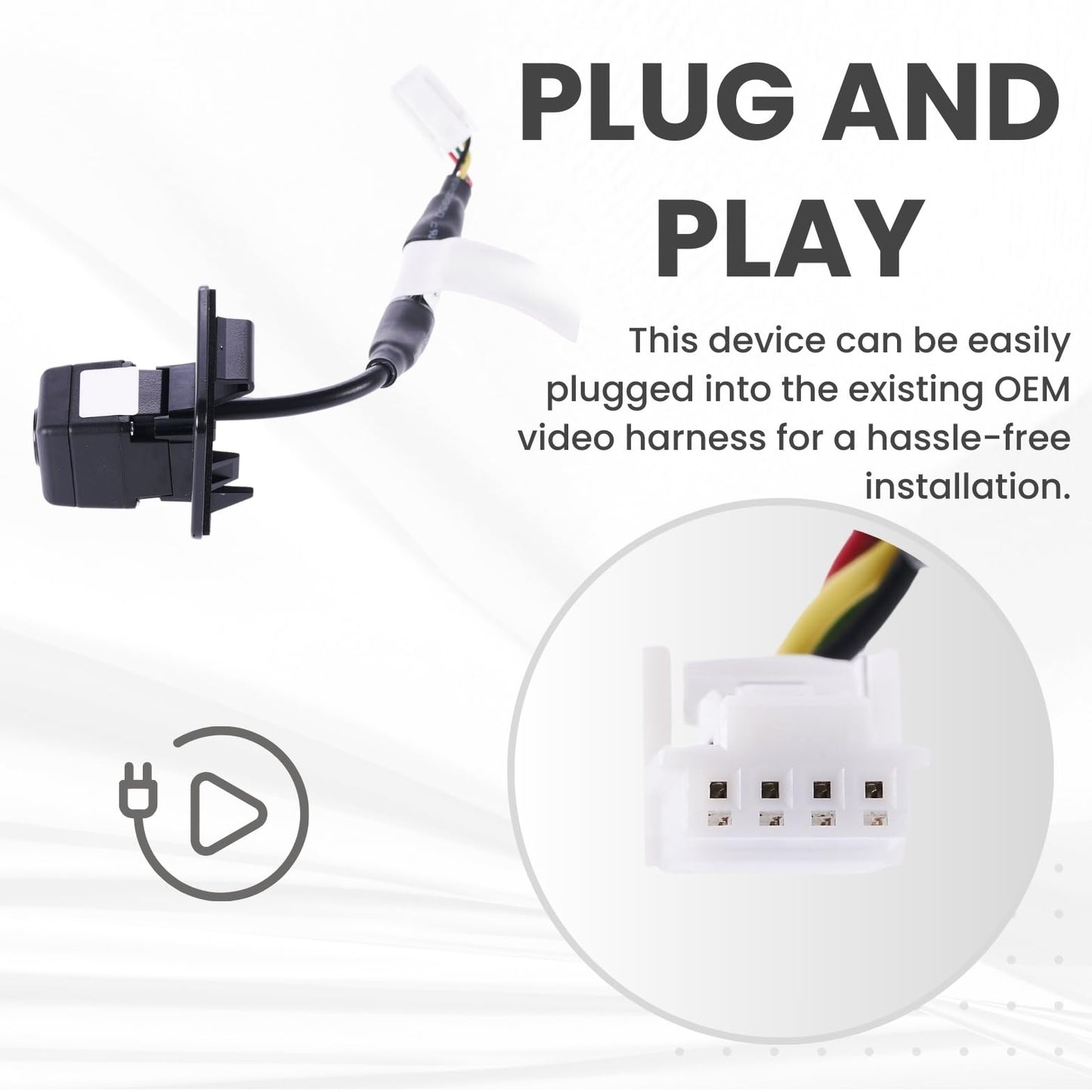 Backup Camera Replaces for 12-14 SUBARU IMPREZA WAGON SEDAN XV CROSSTREK HYBRID