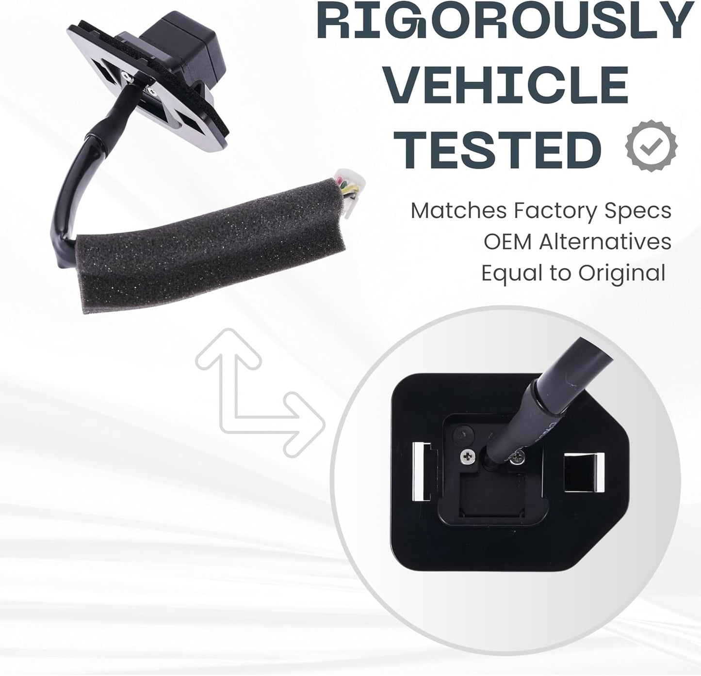 Backup Camera Replaces for 16-18 Nissan Altima 28442-9HS1A 28442-9HS2A