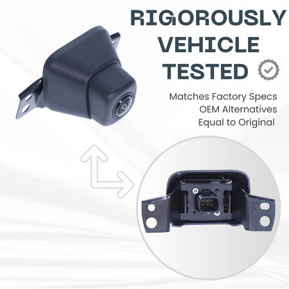 Front View Backup Camera Replaces for 2016 2017 2018 Toyota RAV-4 / RAV-4 Hybrid w/Around View Monitor OE Part # 8679042070 86790-42070