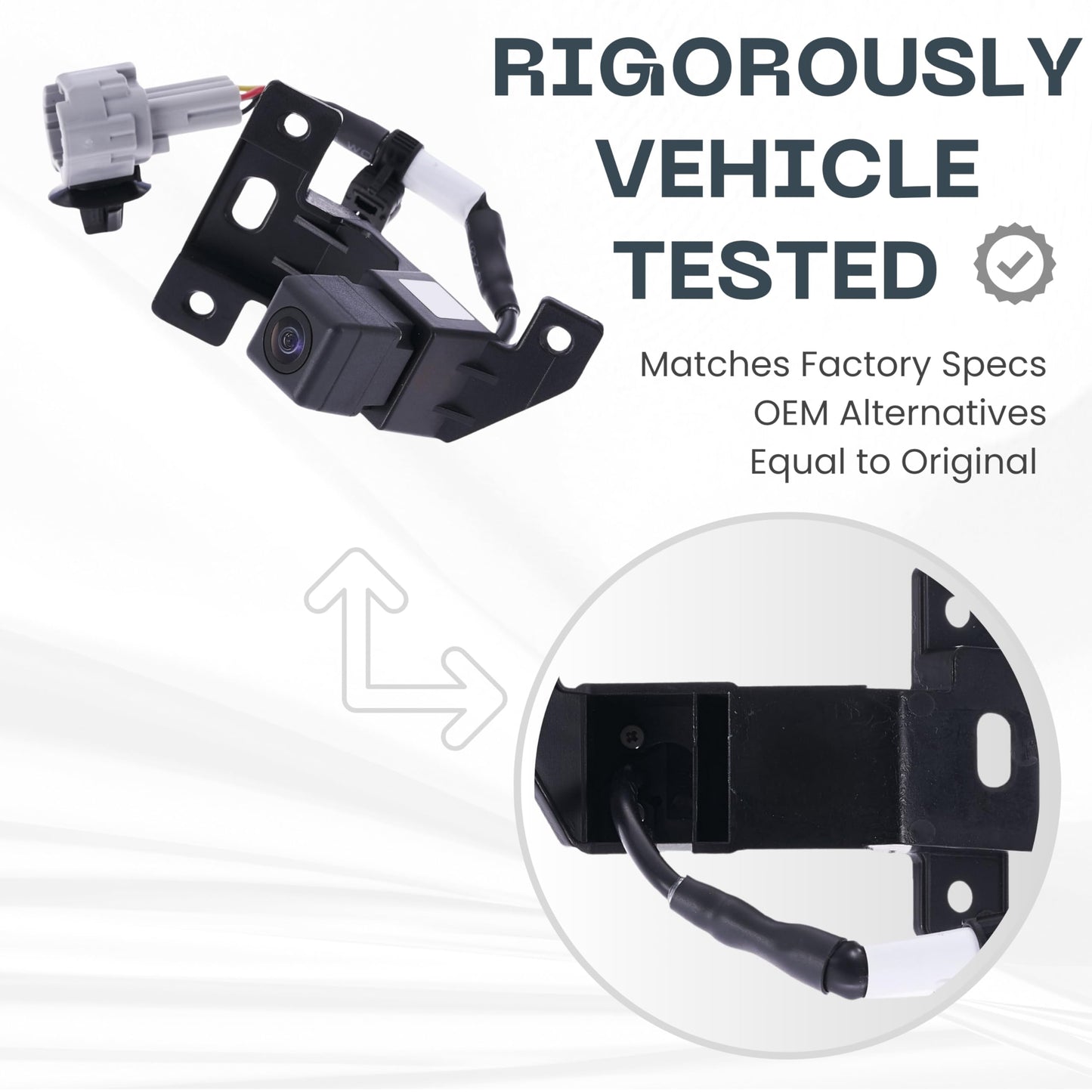 Backup Camera Replaces for 13-19 Nissan Frontier 28442-9BF2A 28442-9BF0A/3A