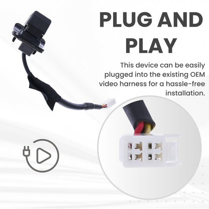 Backup Camera Replaces for 2016 SUBARU BRZ OE Part # 86267CA000