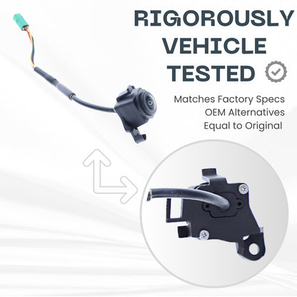 Right Side View Backup Camera Replaces for 2021 2022 2023 2024 Toyota Camry North America Built/Camry Hybrid OE Part # 8679006190 86790-06190