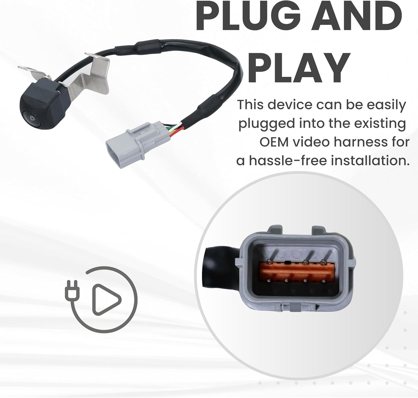 Backup Camera Replaces for 16-18 Kia Sorento 95760C6210 95760C6200