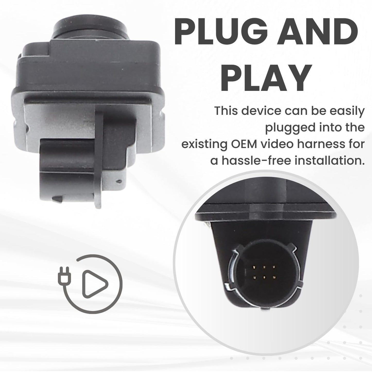 Backup Camera Replaces for 2017 2018 2019 2020 2021 JEEP COMPASS OE