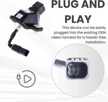 Backup Camera Replaces for 2016 2017 2018 2019 2020 2021 2022 2023 2024 Toyota 4Runner w/o AVM OE Part # 86790-35061 (8679035061)