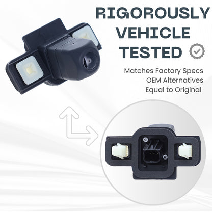 Backup Camera Replaces for 2020 2021 2022 Toyota Corolla Sedan/Corolla Hybrid Assy w/Mounting Grommet OE Part # 8679002190 8679012270 (86790-02190, 86790-12270)