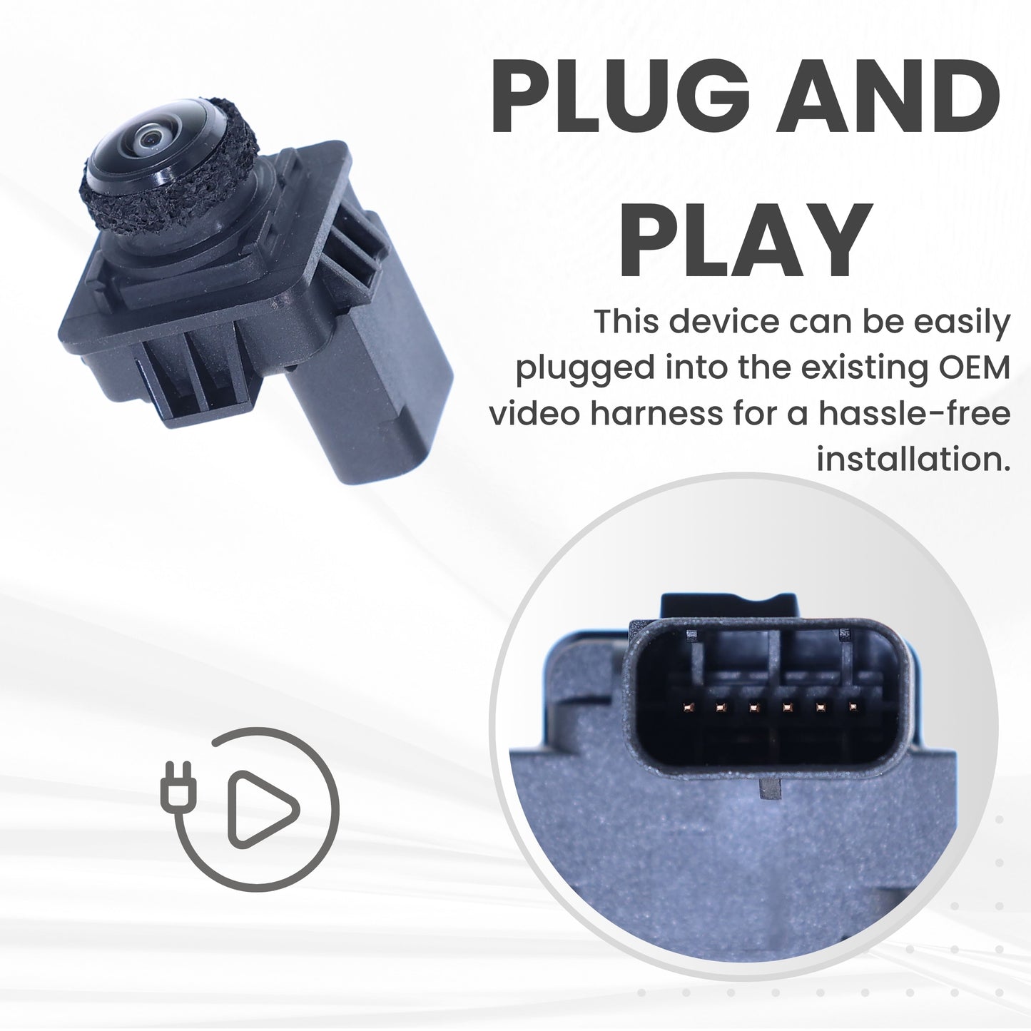 Backup Camera Replaces for 2018 2019 2020 2021 Ford Expedition/Expedition Max OE Part # JL1Z19G490A JL1Z-19G490-A