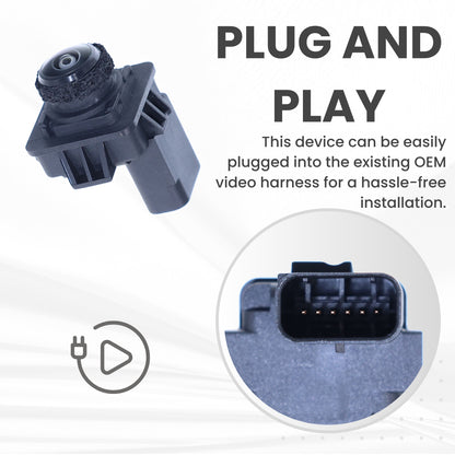 Backup Camera Replaces for 2018 2019 2020 2021 Ford Expedition/Expedition Max OE Part # JL1Z19G490A JL1Z-19G490-A