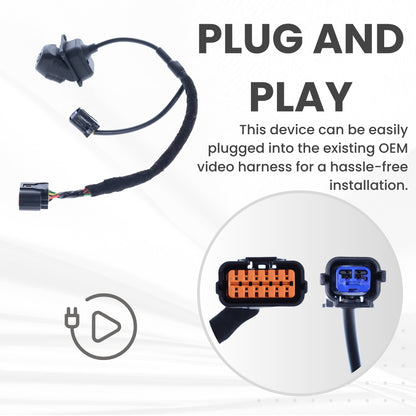 Backup Camera Replaces for 2019 2020 2021 Hyundai Tucson w/Around View Monitor OE Part # 95766D3800 95766-D3800
