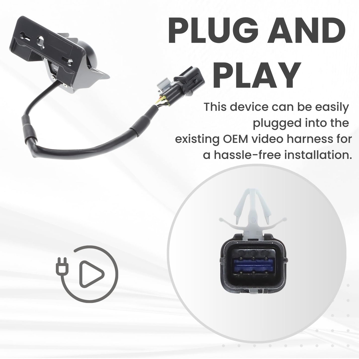 Backup Camera Replaces for 2018 2019 HYUNDAI SONATA / SONATA HYBRID