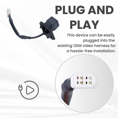 Backup Camera Replaces for 2016 2017 Subaru Legacy OE Part # 86267AL51A