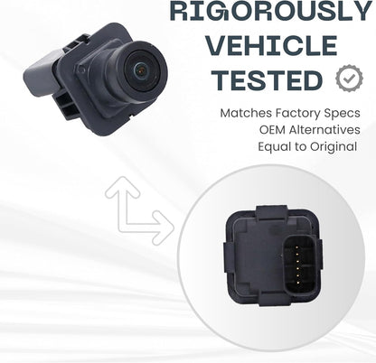 Backup Camera Replaces for 2013 2014 2015 2016 2017 2018 2019 Lincoln MKT OE Part # EE9Z19G490-A EE9T19G490AA DE9Z19G490A (EE9Z-19G490-A EE9T-19G490-AA DE9Z-19G490-A)
