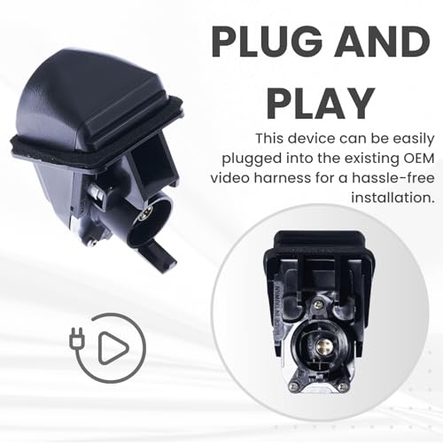 Backup Camera Replaces for BMW 2/3/4/5/7 Series (2009-2020) | BMW E70/E71/E72/X1/X3/X5/X6 (2010-2015) | BMW M2/M3/M4/M5 (2012-2020) OE Part # 66539240351