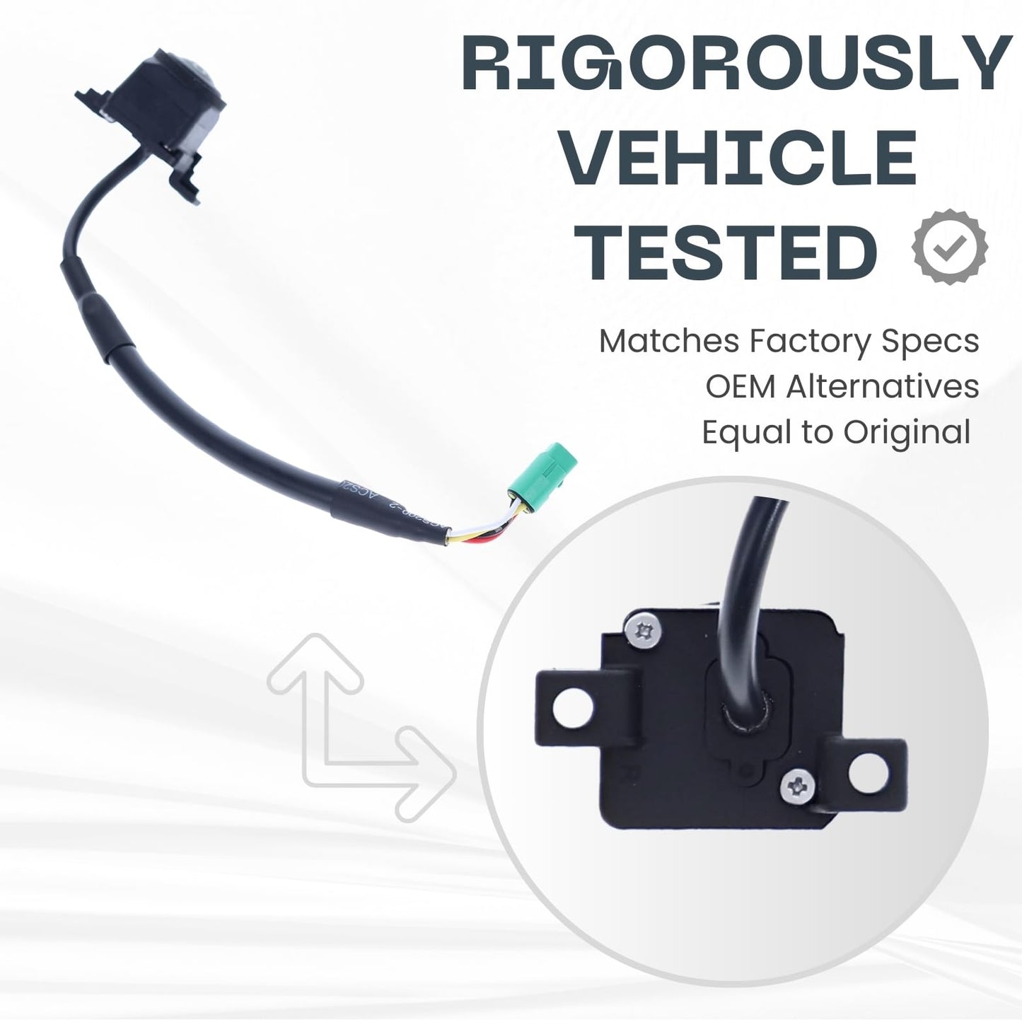 Backup Camera Replaces for 2017 2018 2019 2020 TOYOTA SIENNA Right Side View