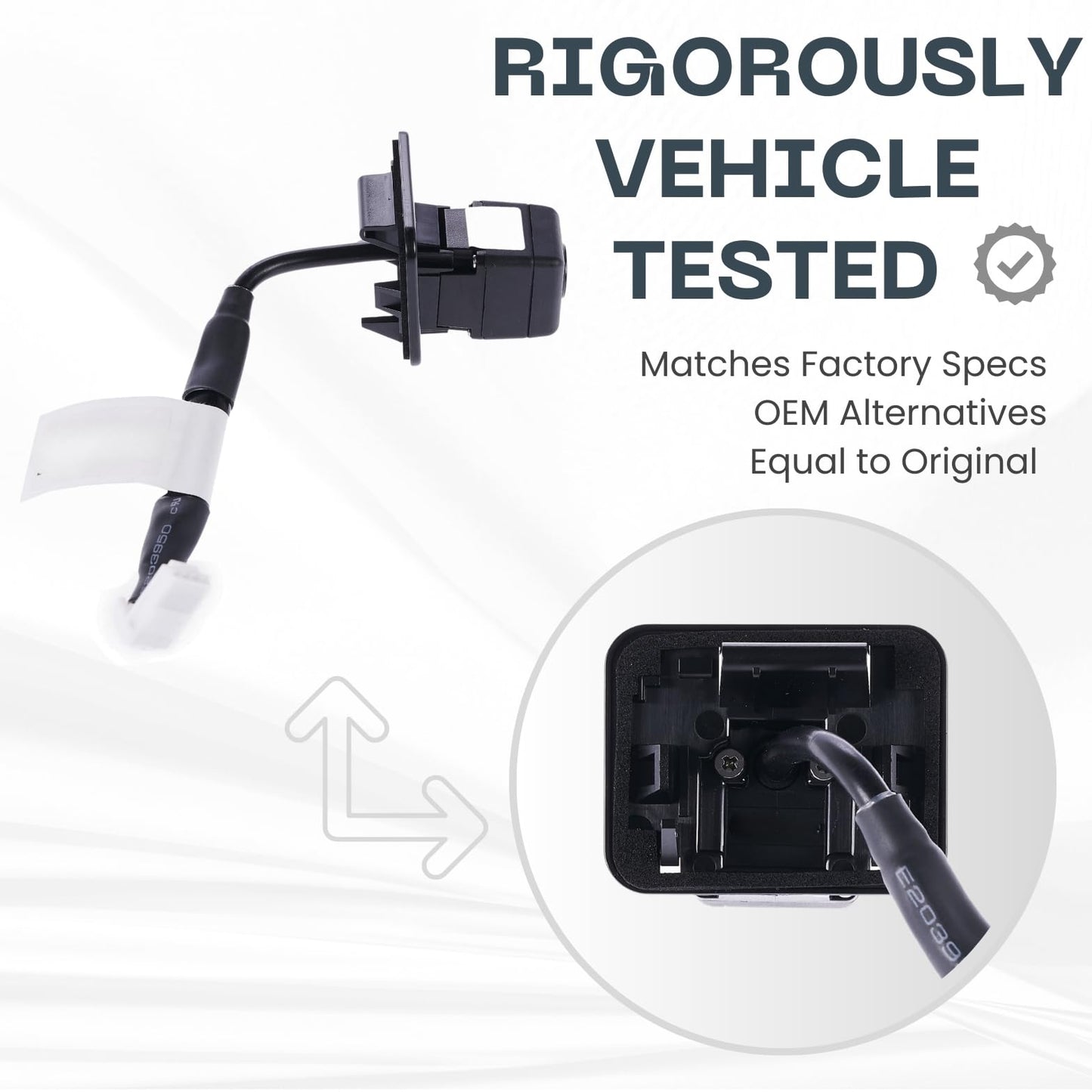 Backup Camera Replaces for 12-14 SUBARU IMPREZA WAGON SEDAN XV CROSSTREK HYBRID