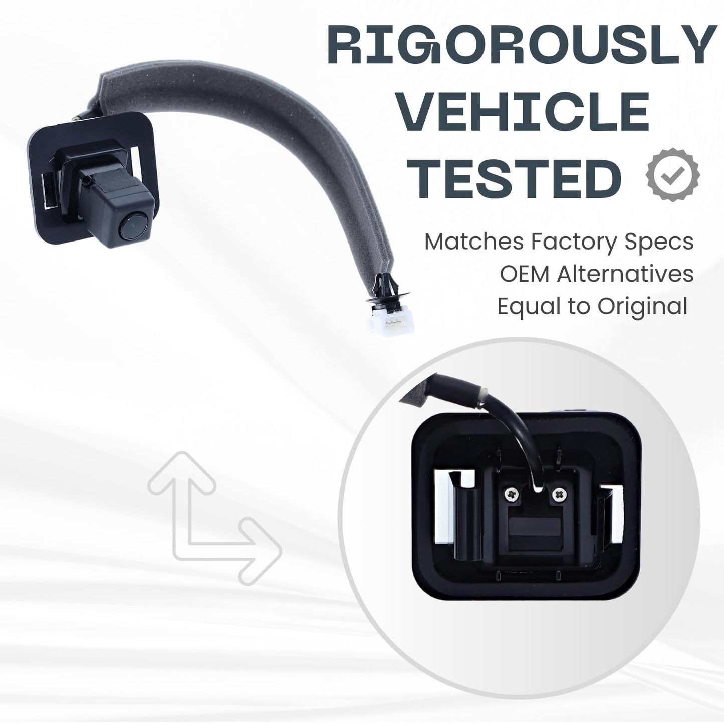 Backup Camera Replaces for 2008 2009 2010 2011 2012 2013 NISSAN ALTIMA COUPE