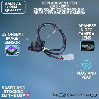Backup Camera Replaces for CHEVROLET COLORADO S10