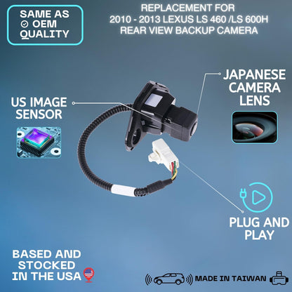 Backup Camera Replaces for 2010 2011 2012 2013 LEXUS LS 460 /LS 600h